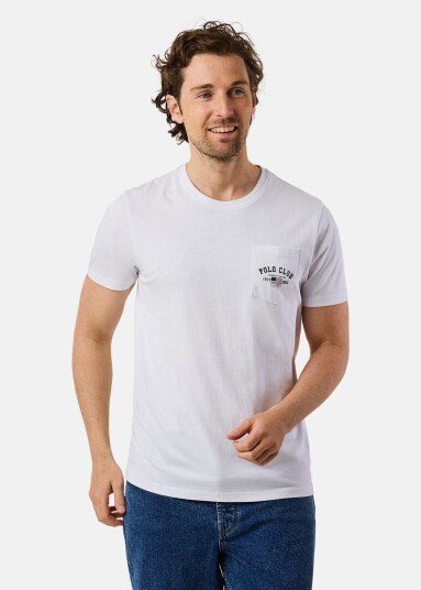 Saint Vincent Texas Tee (Bröstficka) White 2xl T-Shirts Saint Vincent Texas Tee (Bröstficka) White 2xl T-Shirts