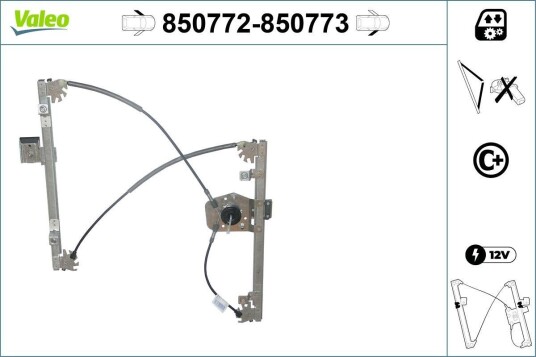 Vindusheis VALEO 850773