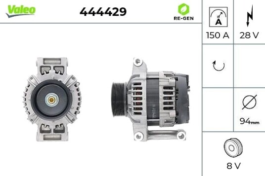 VALEO 444429 Dynamo