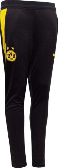 Dortmund Treningsbukser   PUMA Svart/raskere Gul Barn størrelse 164 cm
