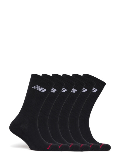 New Balance Everyday Crew 6 Pairs - Black - M