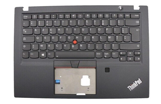 Lenovo Lite-On - Brbart tastatur - til utskifting - Fransk - Svart