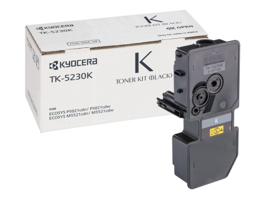 Kyocera Tk 5230K - Sort - Original - Tonerpatron - For Ecosys M5521 P5021