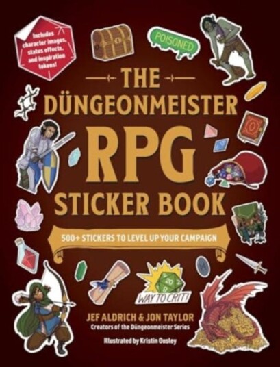 The Dungeonmeister RPG Sticker Book  500+ Stickers to Level Up Your Campaign