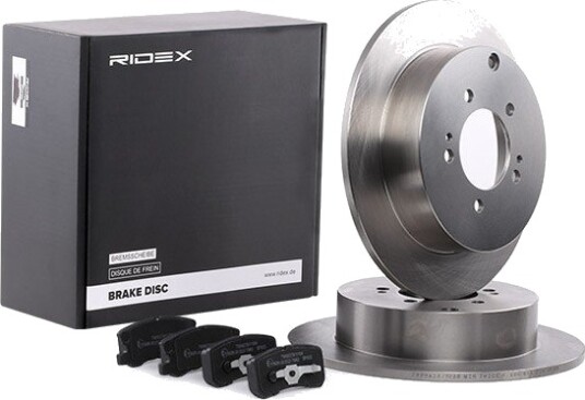 RIDEX 3405B0123 Bremseskiver og -klosser