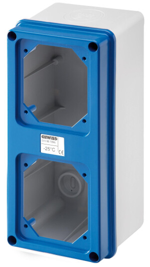 Gewiss uttaksboks 2x16A IP55 GW66741