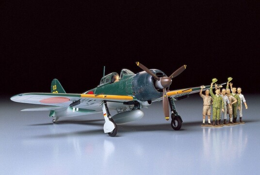 Tamiya 1/48 Mitsubishi A6M5c Zero Fighter Zeke Modellbyggesett Tamiya 1/48 Mitsubishi A6M5c Zero Fighter Zeke Modellbyggesett