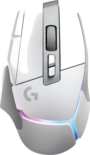 Logitech G502 X Plus Trådløs Gamingmus med 13 Knapper og RGB Belysning - Hvit
