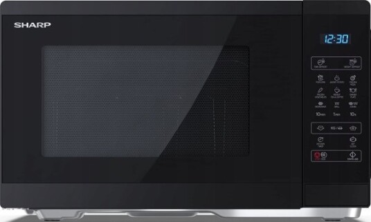 Sharp Mikrobølgeovn  Med Grill Yc-Mg252ae-B Frittstående 25 L 900 W Svart