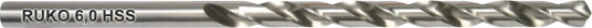 Spiralbor Ruko Hss-G Din340 7,5 Mm