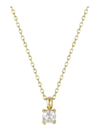 BUD TO ROSE Ice Short Necklace Gold Guld One Size BUD TO ROSE Ice Short Necklace Gold Guld One Size