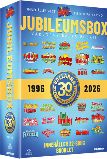 Jubileumsbox Vallarna 30 År DVD
