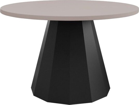 Bilten Sofabord 75 cm - Svart/Beige