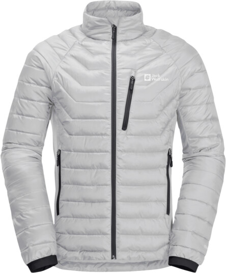 Jack Wolfskin Men's Routeburn Pro Insulated Jacket Cool Grey S, Cool Grey Jack Wolfskin Men's Routeburn Pro Insulated Jacket Cool Grey S, Cool Grey