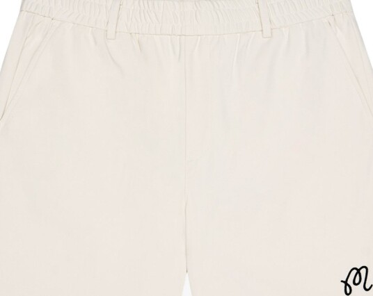 Malbon Scooter Coolcore Short Beige Golfshorts herre Sand X Large