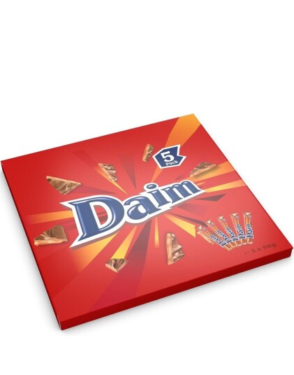 5 stk Marabou Daim Sjokolader 280 gram 5 stk Marabou Daim Sjokolader 280 gram