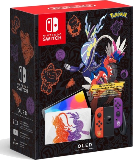 Nintendo Switch OLED Console Pokémon Scarlet & Violet