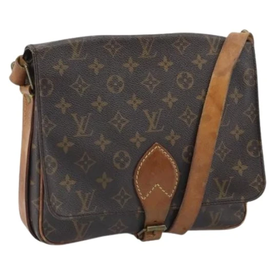 Louis Vuitton Vintage Dame Brun 
