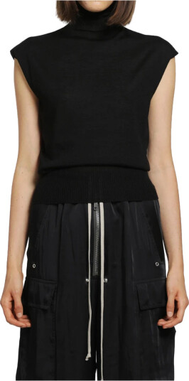 Rick Owens Dame Strikkevarer Svart S,