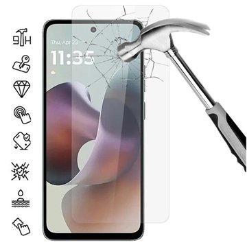 Motorola Moto G56 Beskyttelsesglass 9H Case Friendly Gjennomsiktig