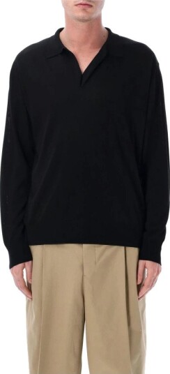 Roberto Collina Herre Strikkevarer Svart L, Roberto Collina Herre Strikkevarer Svart L,