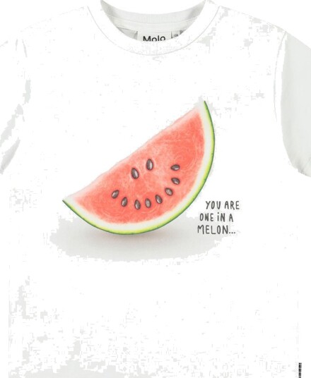 Molo T skjorte Rame One i en melon Molo 6 år (116) T skjorte Hvit