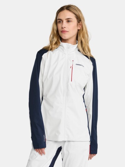 Craft Nor Adv Nordic Training Jacket 2 W White/blaze XL Craft Nor Adv Nordic Training Jacket 2 W White/blaze XL