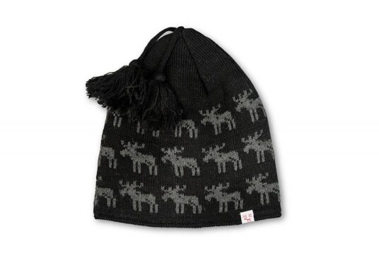 Djur Fleece Mössa Svart M Djur Fleece Mössa Svart M