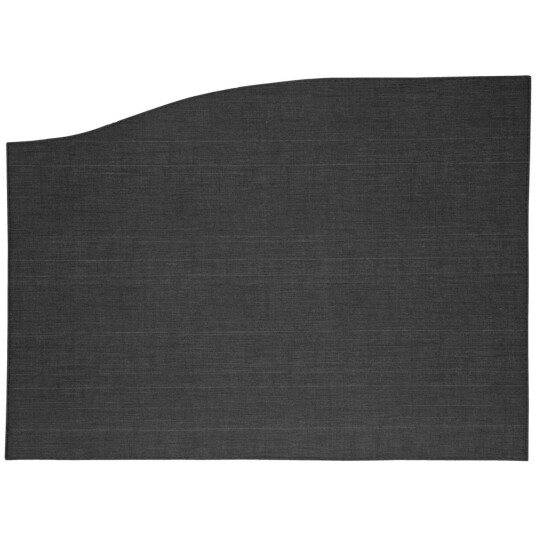 Vega Bordbrikke Tecido skrå; 32.5x44 cm (BxL); Antrasitt; Rektangulær; 6 Stykk / Forpakning