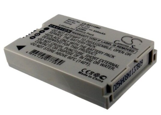 Canon Legria HF R28 batteri (950 mAh 3.7 V, Grå) Canon Legria HF R28 batteri (950 mAh 3.7 V, Grå)