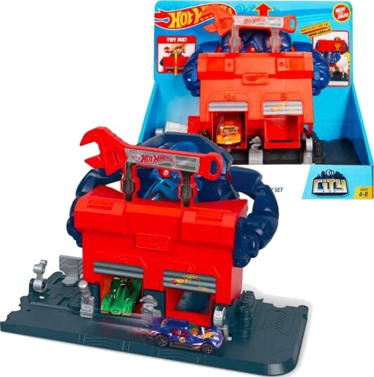 Hot Wheels City Gorillaangrep Lekesett Inkl. Lekebil