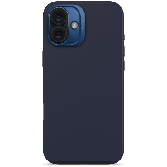 Decoded BackCover MagSafe Silikondeksel til iPhone 16 Plus   Navy