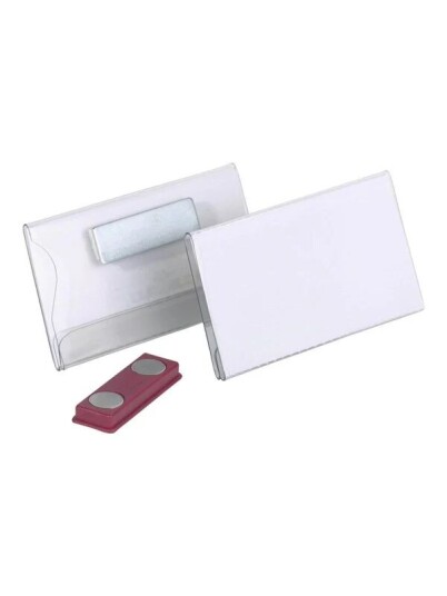 DURABLE Navneskilt 40x75 mm med magnet