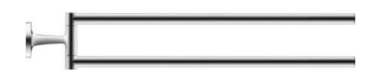 Duravit Starck T Svingbar håndkleholder, Krom