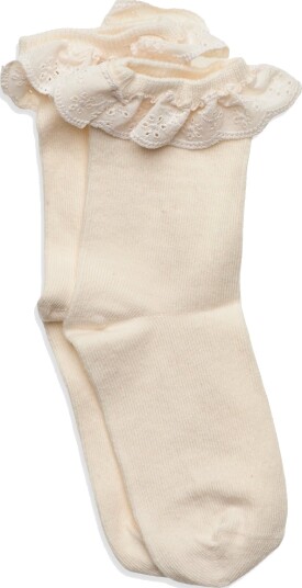Lil"Atelier Nmfdertrud Sock Lil Cream 25 27