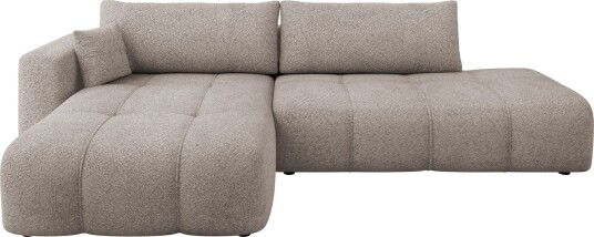 Flo Sovesofa med sjeselong 4 seter   Hvit