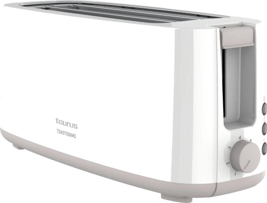 Taurus brødrister 2 skiver, 7 innstillinger hvit