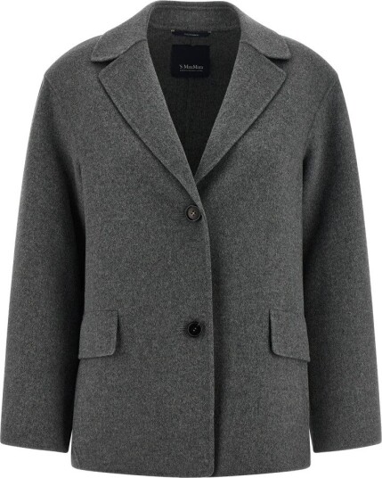 Max Mara Dame Frakker Grå L,