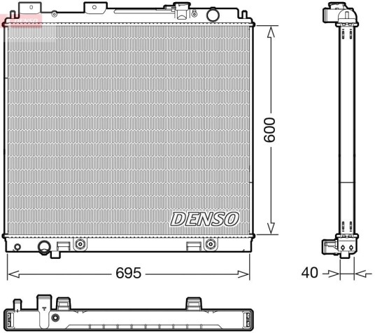 Radiator DENSO DRM46068