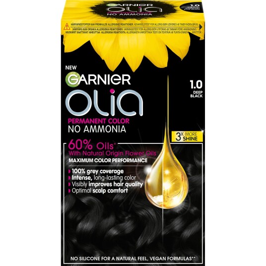 Garnier Hårfarge Garnier Olia 1.0 Night Black