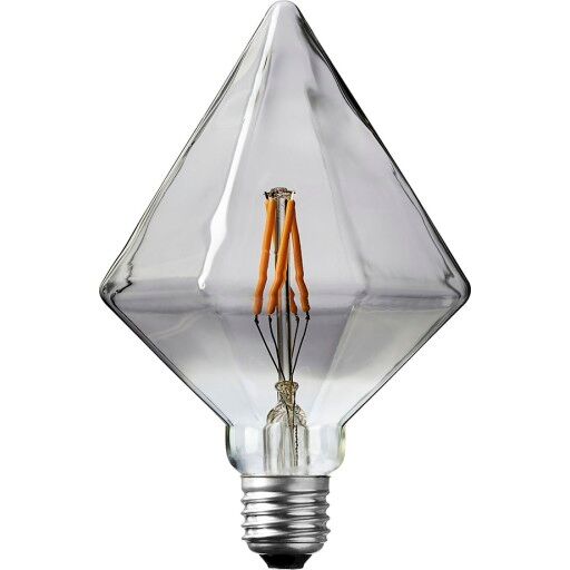 Nielsen Diamant LED 3W/822 (25W) E27, dimbar, røykfarvet