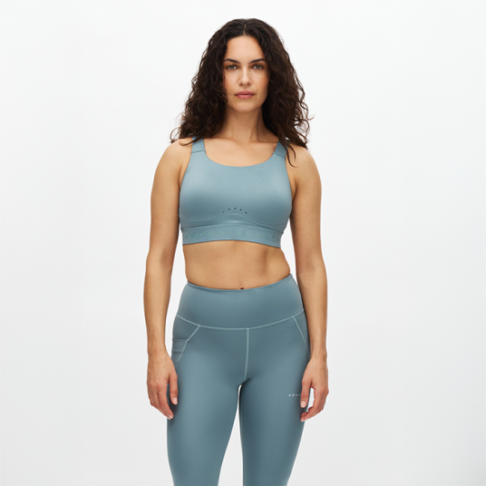 Röhnisch Firm Sports‑BH Høy Support Blå Green X small
