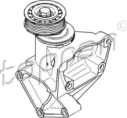 Remstrammer vifterem TOPRAN 302 411