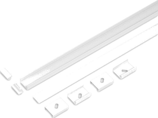Topmet 2m sett BEGTON12 + J SLIDE Hvit Topmet 2m sett BEGTON12 + J SLIDE Hvit