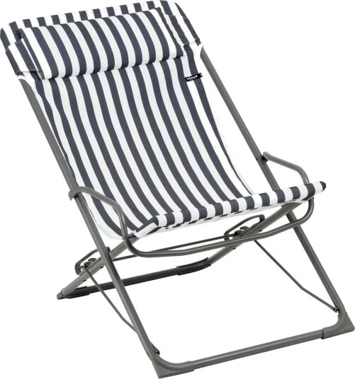Transaswing Folding Rocking Deckchair Grey