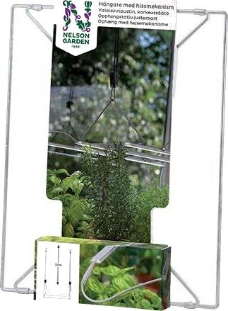 Nelson Garden 5606 Oppheng For Vekstbelysning, Med Heismekanisme Nelson Garden 5606 Oppheng For Vekstbelysning, Med Heismekanisme