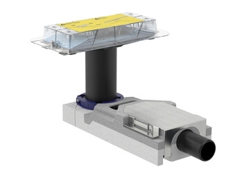 Geberit CleanLine indbygningsdel Ø40 mm Geberit CleanLine indbygningsdel Ø40 mm