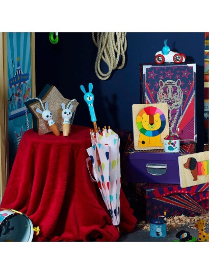 Vilac Umbrella Raoul The Rabbit Blue Vilac Umbrella Raoul The Rabbit Blue