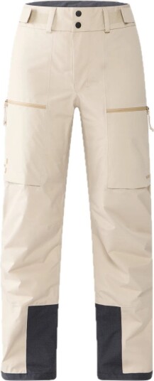 Haglöfs Latnja GORE-TEX Isolerte Bukser Dame Chalk Beige S