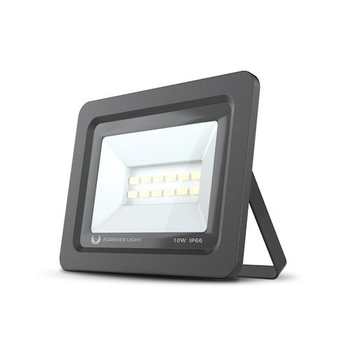LED-flomlys 10W 800lm 4500K, hvit nøytral
